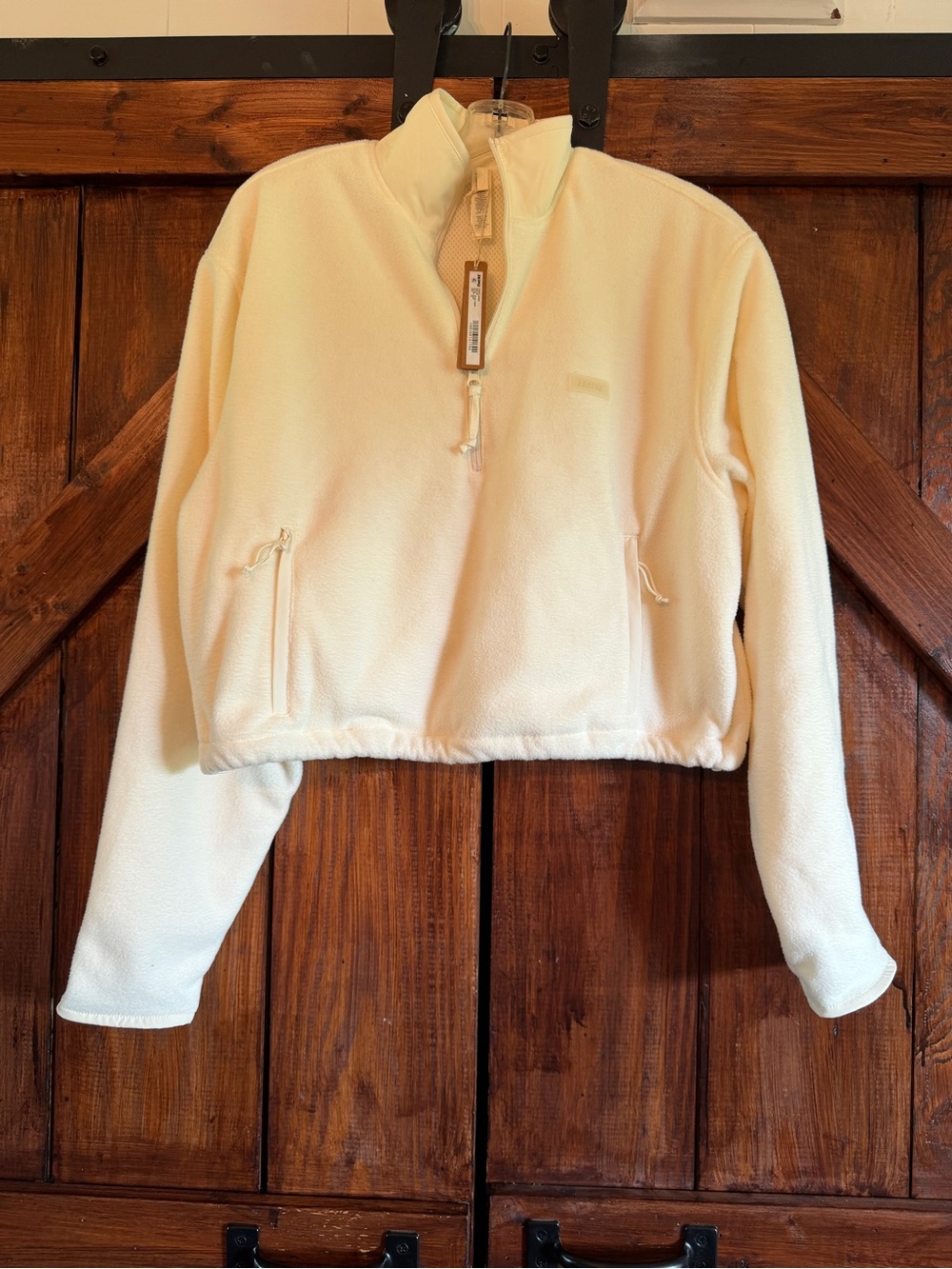 SKIMS Fleece Lounge Half Zip